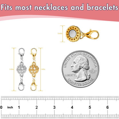 🔥Magnetic Necklace Clasps and Closures    1 Set ( 6 PCS )