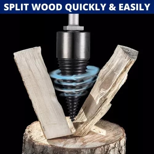 🔥Wood Log Splitter Firewood Drill Bit