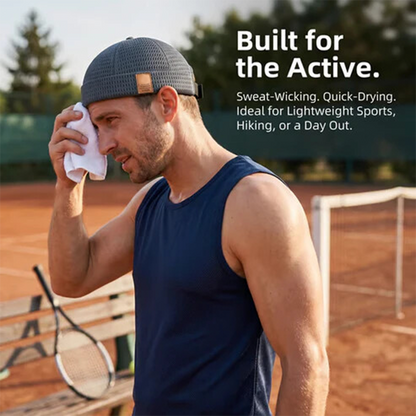 Lightweight Breathable Mesh Brimless Cap