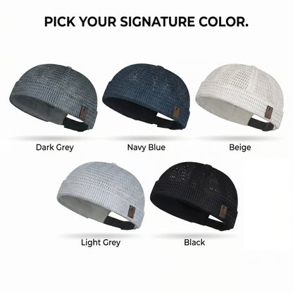 Lightweight Breathable Mesh Brimless Cap