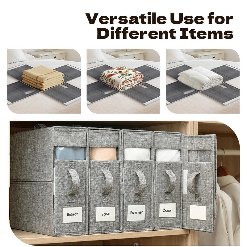 Multi-Use Storage Bags Dustproof Organizer For Bedding Quilts Blankets