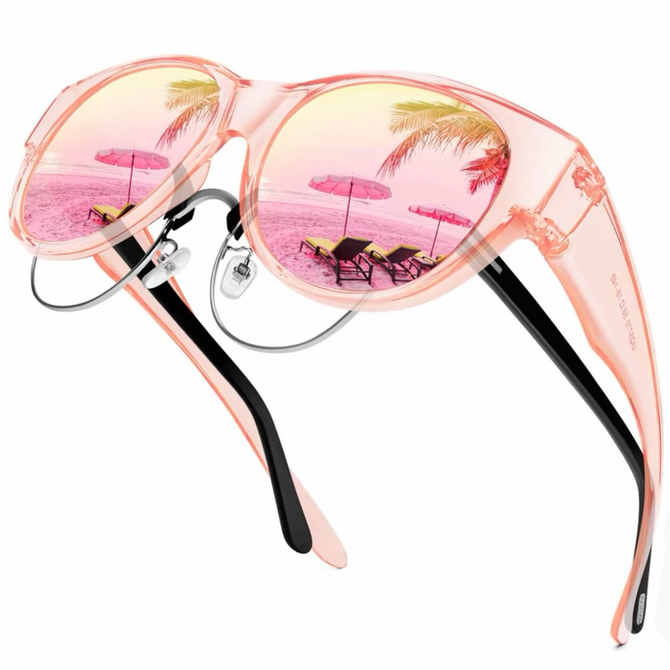 2025 New Polarized UV400 Protection Trendy Round Cat-eye Sunglasses ️