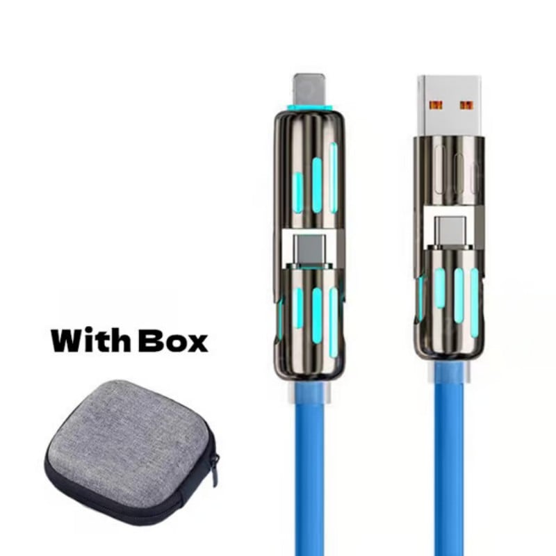 📲4-in-1 USB Charging Cable fast charging MAX 240W⚡