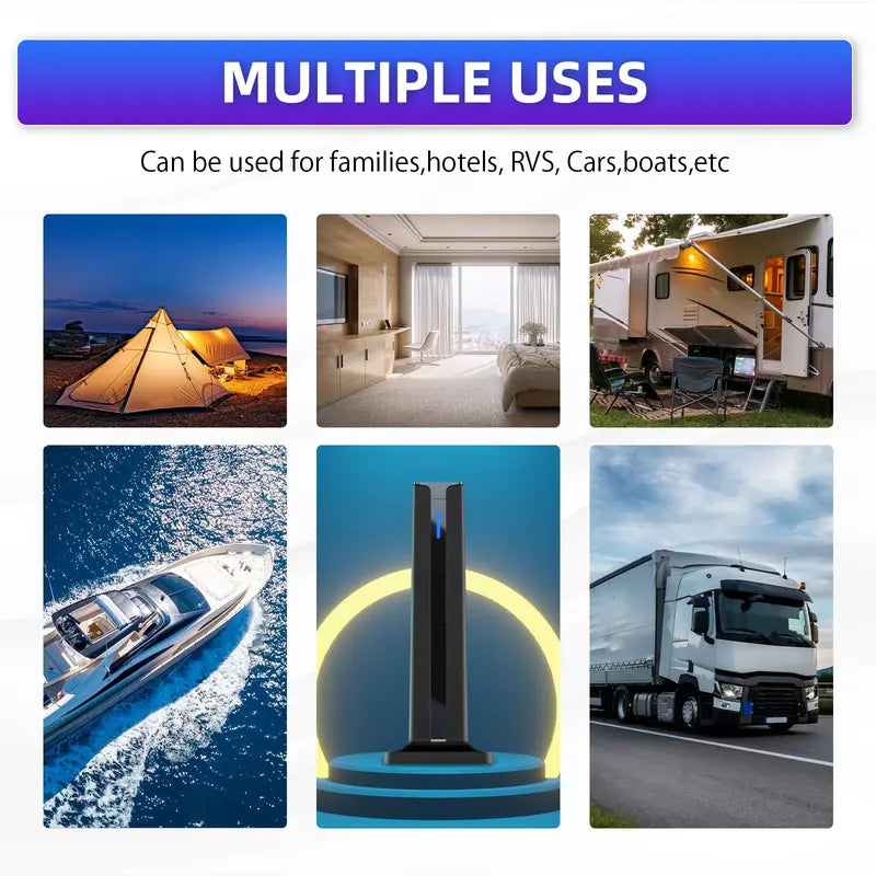 4K HDR TV Antenna - 1000+ Miles Long Range