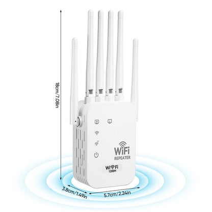 📶WiFi Extender 2025 6-Antenna Strong Signal🚀⚡