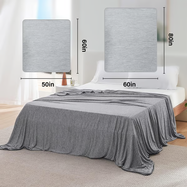 Summer Cooling Blanket ~ Instantly chill your nights, sleep dry and deep.