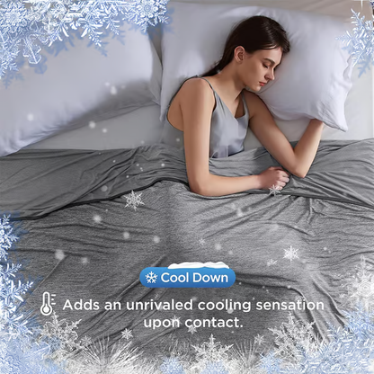Summer Cooling Blanket ~ Instantly chill your nights, sleep dry and deep.