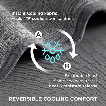 Summer Cooling Blanket ~ Instantly chill your nights, sleep dry and deep.