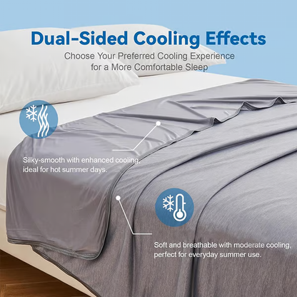 Summer Cooling Blanket ~ Instantly chill your nights, sleep dry and deep.