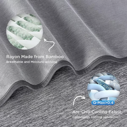 Summer Cooling Blanket ~ Instantly chill your nights, sleep dry and deep.