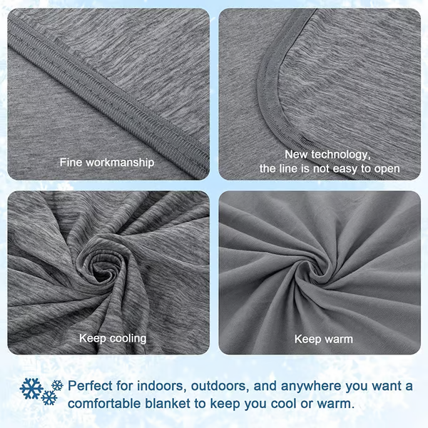 Summer Cooling Blanket ~ Instantly chill your nights, sleep dry and deep.
