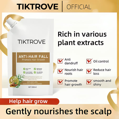 Anti-Hair Fall Hair Loss Treatment Shampoo Oil