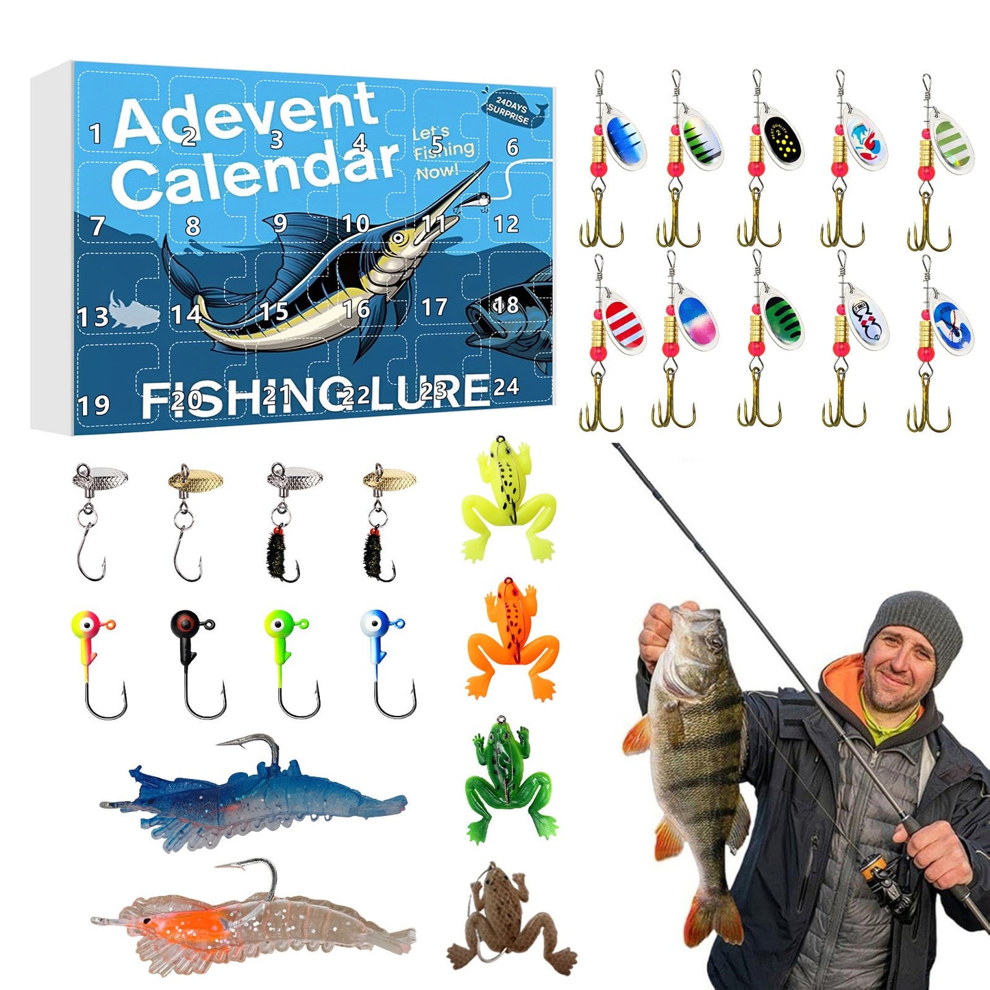 🎣 Fishing Advent Calendar 2025 (Limited Edition)