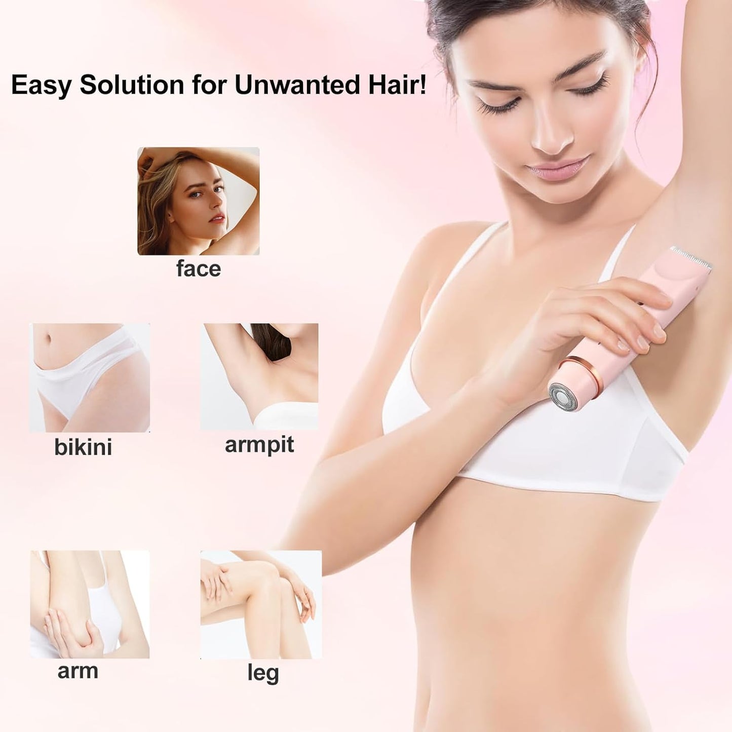 ⏰2-in-1 Electric Bikini Trimmer for Women