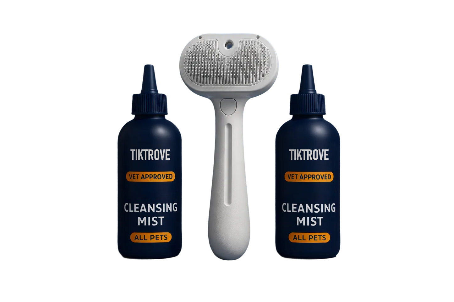 Tiktrove FreshFur Shower Brush + Cleansing Mist