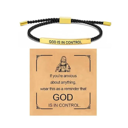 ✨ Inspire Bracelet “God is in control”🎁