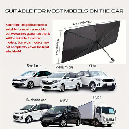 Universal Portable Car Windshield Sunshade
