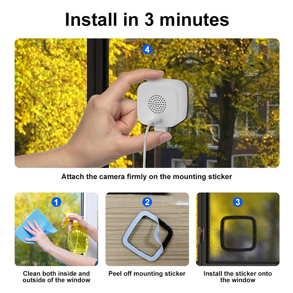 🛡️ Window Security Camera