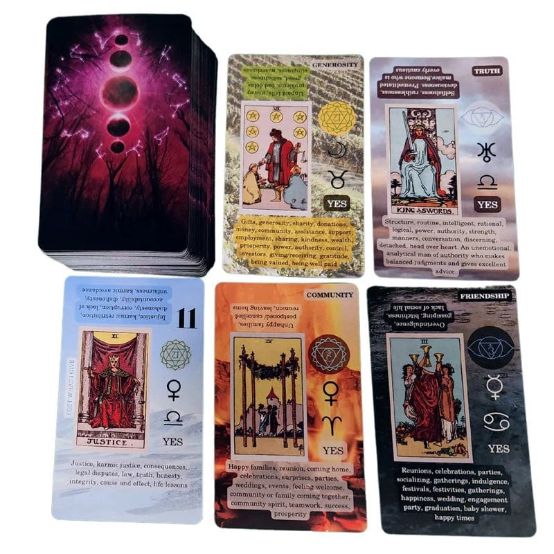 🎁Tarot Cards Set With Meanings