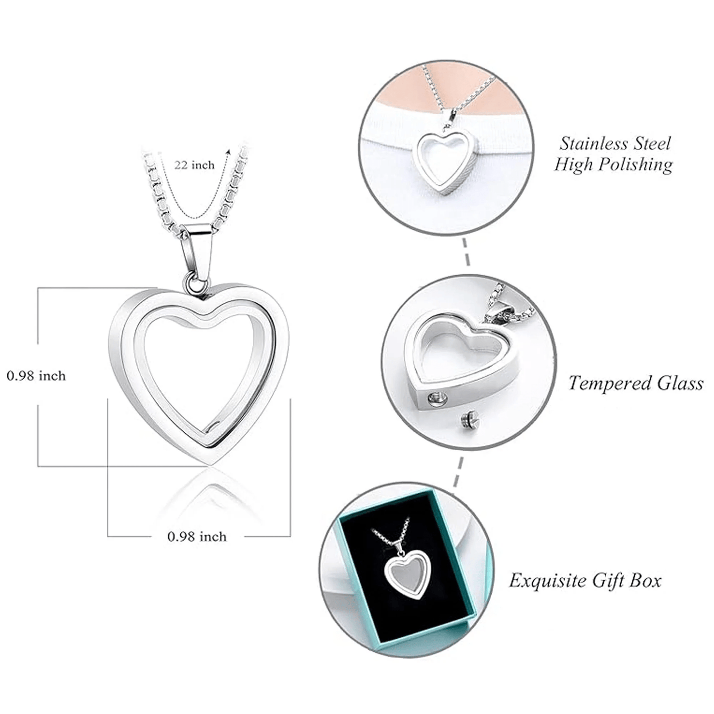 Tiktrove Urn Pendant Necklace