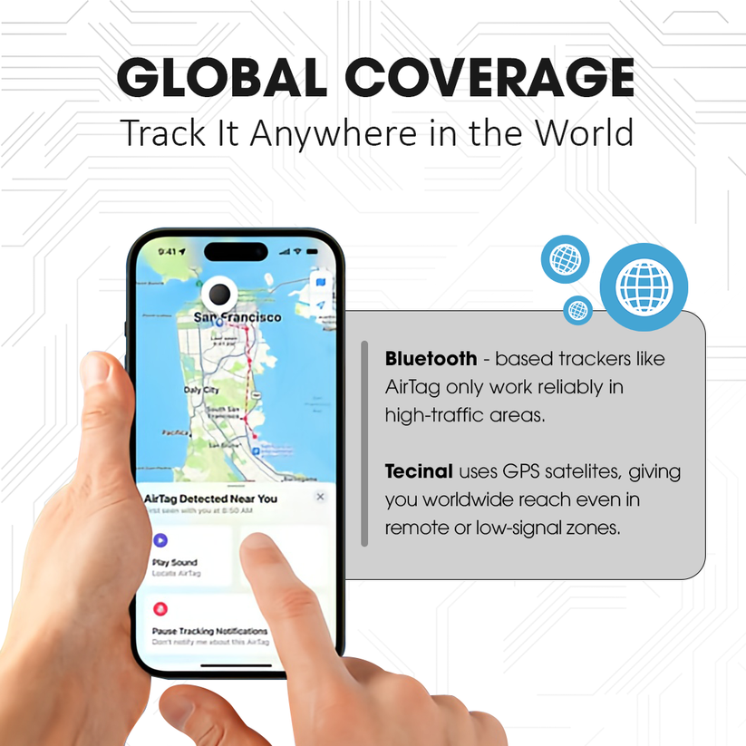 TIKTROVE Magnetic GPS Tracker