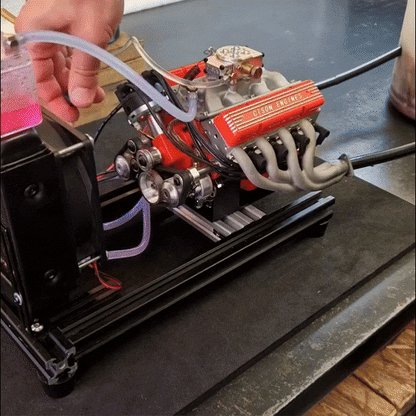 Gasoline OHV V8 Small-block Engine Model Kits