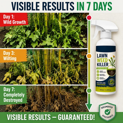 ⚡ [Easy and stress-free weeding in the garden] Herbicide for domestic use