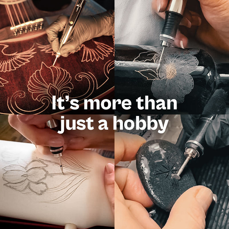 Tiktrove engraving pen