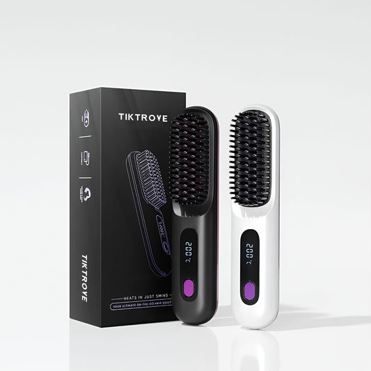 Portable Straightener Brush - GoBrush PRO