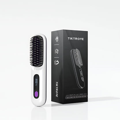 Portable Straightener Brush - GoBrush PRO