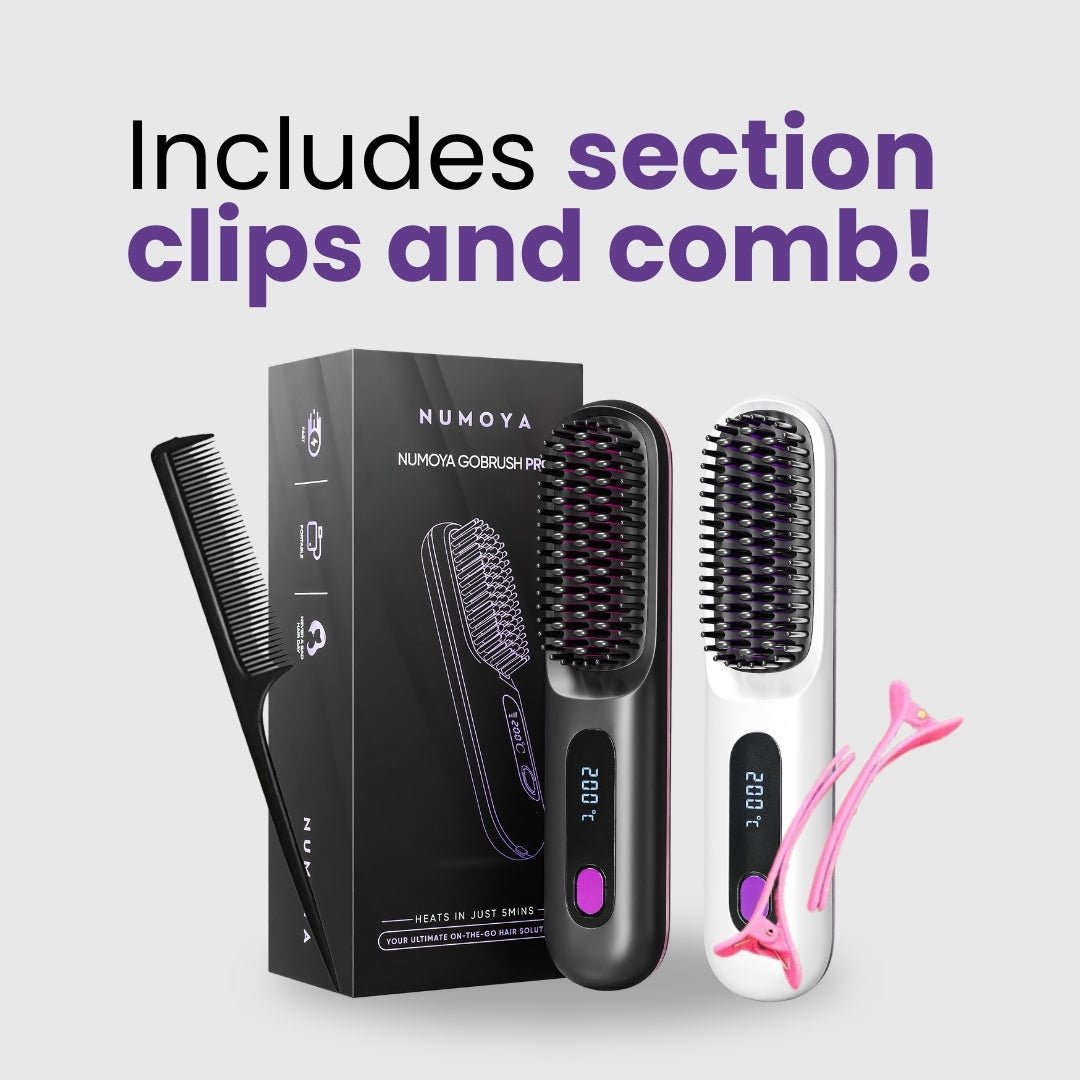 Portable Straightener Brush - GoBrush PRO