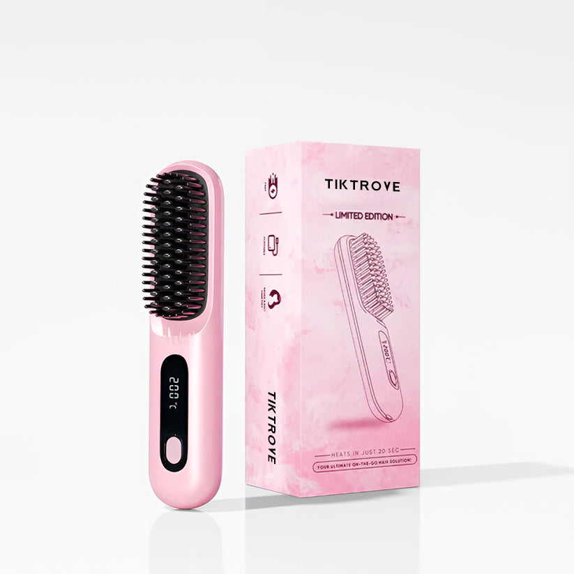 Portable Straightener Brush - GoBrush PRO
