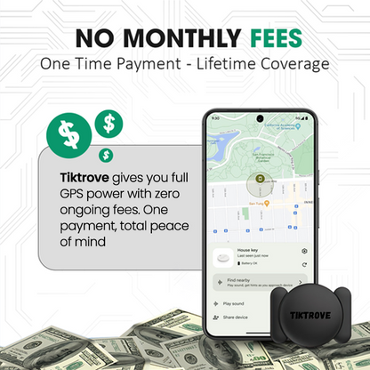 TIKTROVE Magnetic GPS Tracker