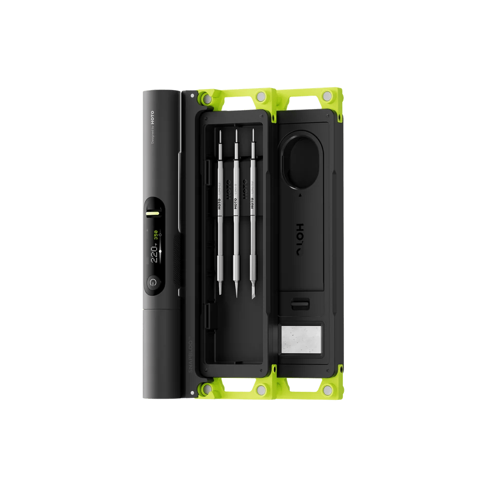 Cordless Soldering Iron Set – 3-Second Heat-Up to 400°F, 140W Plugged In / 60W Cordless, Smart PID Control, C245 Tips, USB-C & Power Bank Compatible
