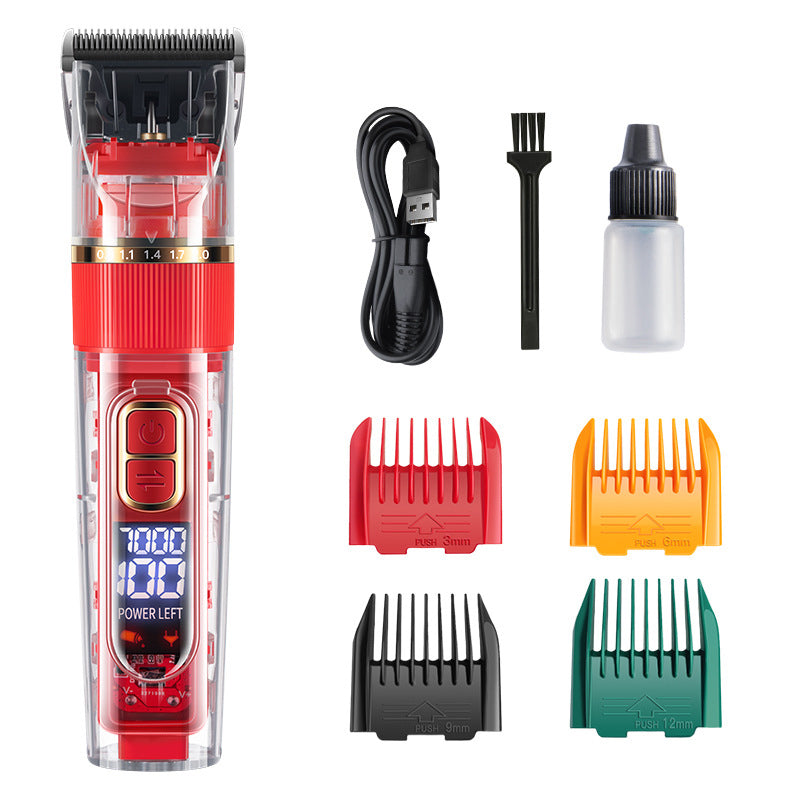 🎉 2026 Sale ! 💰Quiet LED Display Pet Hair Clipper｜Cordless Low Noise Dog Cat Grooming Trimmer ✨