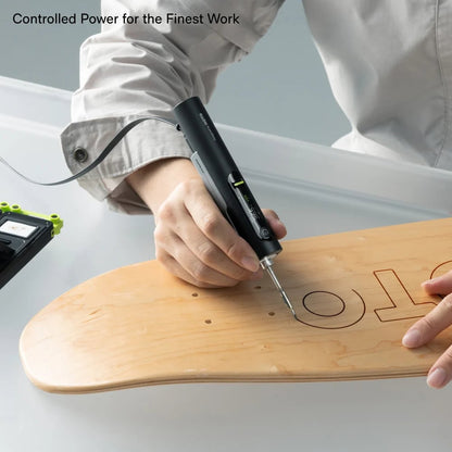 Cordless Soldering Iron Set – 3-Second Heat-Up to 400°F, 140W Plugged In / 60W Cordless, Smart PID Control, C245 Tips, USB-C & Power Bank Compatible