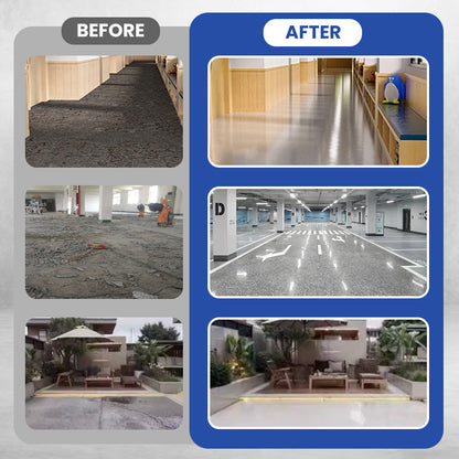 🔥High-Gloss Marble Effect Epoxy Floor Coating