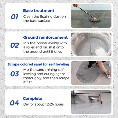 🔥High-Gloss Marble Effect Epoxy Floor Coating