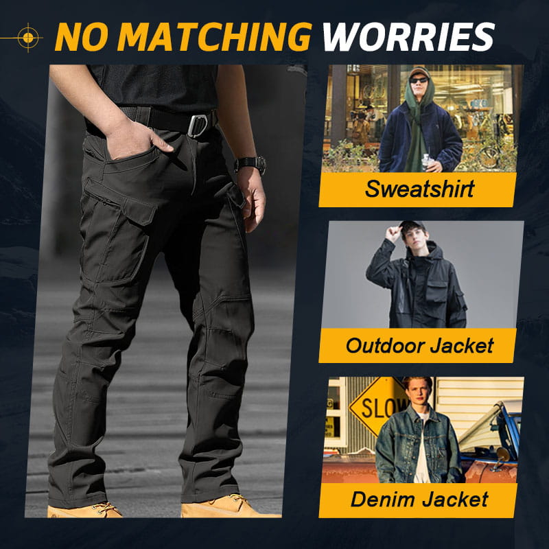 ⏳🔥Men's Windproof & Warm Outdoor Military Tactical Pants