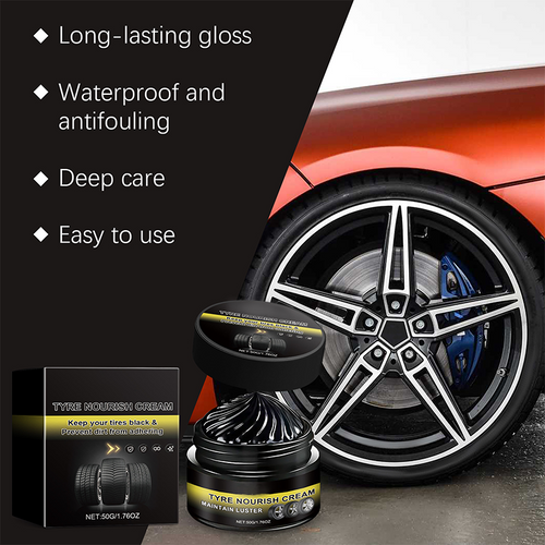 Powerful Wheel Cleaning Refurbish Wax