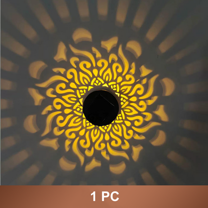 📢📢50% OFF !!!⏰Solar-Powered Mandala Projector Light