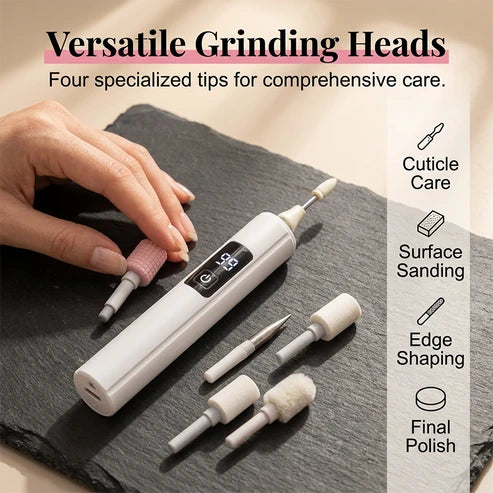 Professional Ultra-Safe LED Electric Nail Grinder