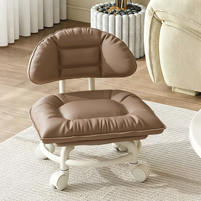 📢📢50% OFF !! ⏰Rolling Low Stool with Backrest⚙️🪑
