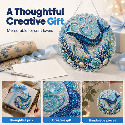 🌊 DIY Ocean Pearl Painting – Create Your Own Unique Wall Art with a Beautiful Sea Theme
