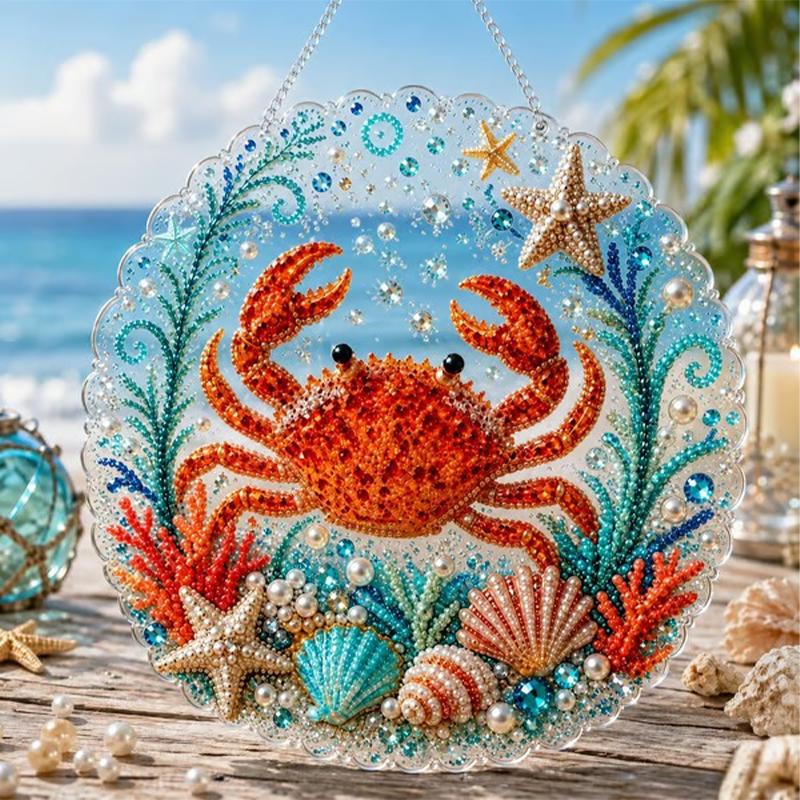 🌊 DIY Ocean Pearl Painting – Create Your Own Unique Wall Art with a Beautiful Sea Theme