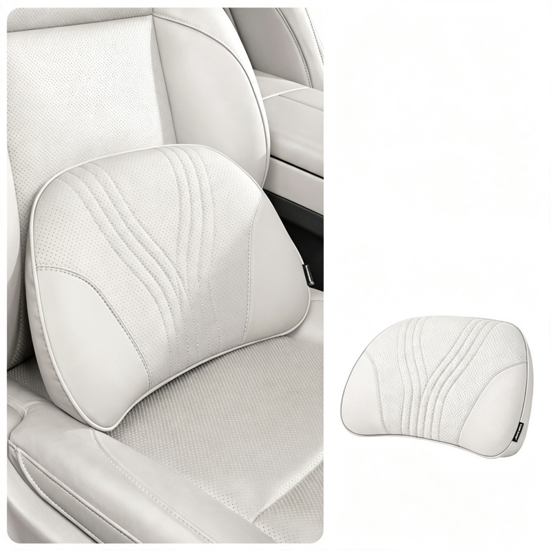 🚗💤 Relieve Driving Fatigue! Universal Memory Foam Car Headrest Neck Pillow, Ergonomic Support Auto Neck Cushion for Long Road Trips