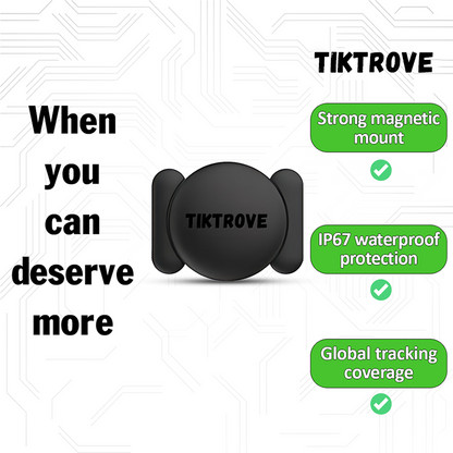 TIKTROVE Magnetic GPS Tracker