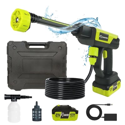 Saker Cordless Pressure Washer Gun